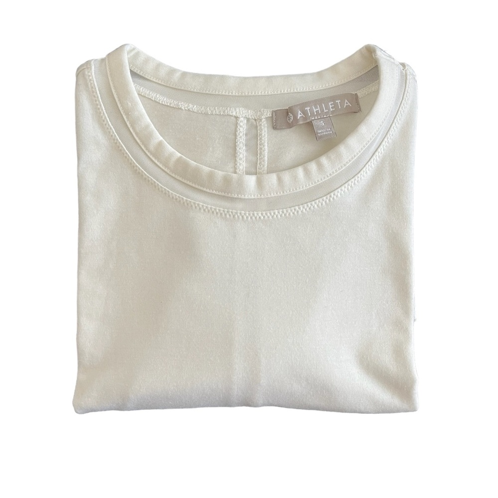 Athleta Longsleeve white womens small